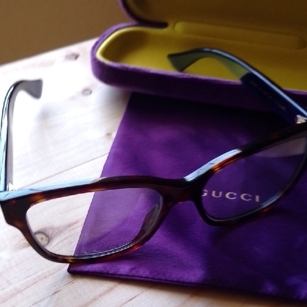 Gucci Tortoise Shell Women's Glasses